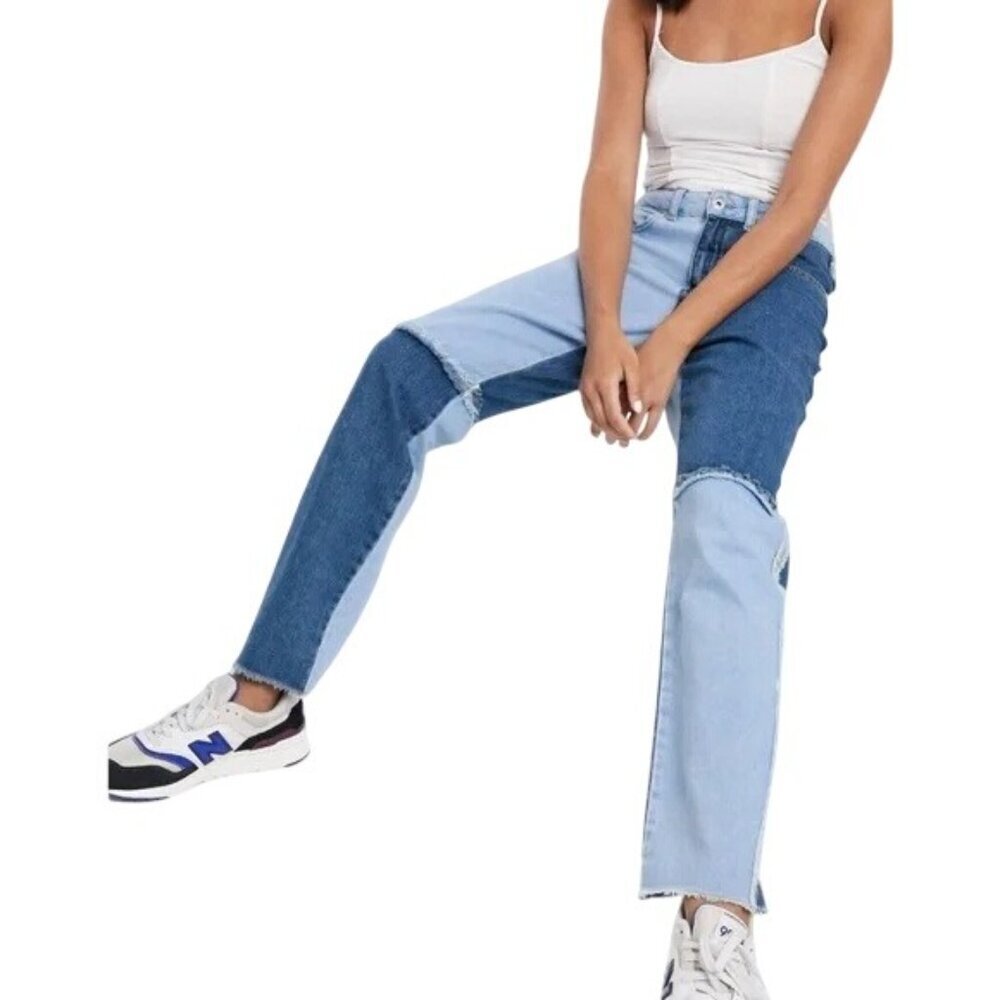 The Ragged Priest Quarter Panel Equilibrium Mom Jeans - Picture 4 of 10